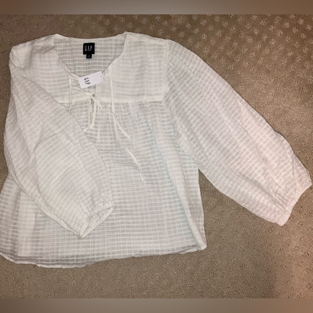 NWT Double Tie Shirt